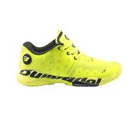 Bullpadel Zap.BULLPADEL Hack Hybrid 22V, Zapatillas de pádel Hombre, Amarillo, 45 EU