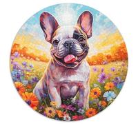 Bullperro francés Rompecabezas Imposible,desafío para Adultos Entretenimiento Creativo 1000 Piezas Obra De Arte De Juego De para Adultos, Regalos A Partir De 14 Años 1000pcs (67.5x67.5cm)