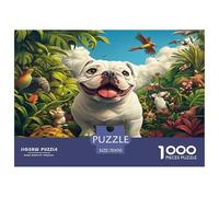 BULLperro Francese 1000 Piezas Impresionante Puzzle A Partir De 14 Años Inteligencia Juguete Entretenimiento Creativo Desafíos Extra Divertidos EduGatoivo 70x50cm/1000pcs