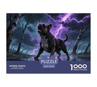 BULLperro Francese 1000 Piezas Rompecabezas Clásicos Y Niños A Partir De 12 Años Puzzle Inteligencia Juguete Pasatiempo Creativo Desafíos Extra Divertidos EduGatoivo 70x5