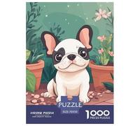 BULLperro Francese Puzzle 1000 Piezas, Diversión Rompecabezas De Bricolaje, Hobby Creativo, Regalo, para Adultos Y Niños A Partir De 12 Años 70x50cm/1000pcs