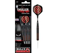 Bulls 23 g Thriller-Dardos de Acero, Unisex, Negro