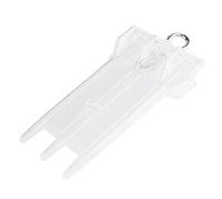 Bull's Acra X - Estuche para Dardos (estándar, Color Blanco), White, Estándar, Moderno