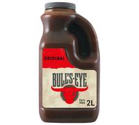 Bull's-Eye Salsa Barbacoa con Aroma Ahumado Original 2000 ml, 2 Unidades