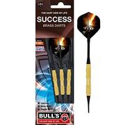 Bulls Success Softdart 3 Piezas, Unisex, 16148, Dorado, 18 g
