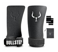 Bullstep® - Forge Calleras para Crossfit sin Magnesio Antideslizantes | Guantes Crossfit Hombre Mujer | Calleras Gimnasio en Fibra de Carbono con Muñequeras Gym | Cayeras Agarre Dominadas Calistenia