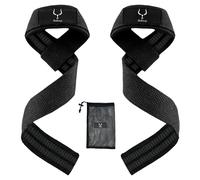 Bullstep - Straps Gym Hombre Mujer | Correas Levantamiento de Pesas para Powerlifting Halterofilia | Gym Straps | Agarres Para Gym | Lifting Straps Soporte Entrenamiento De Fuerza