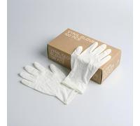BullTek Guantes de vinilo desechables, 100 unidades, premium, sin polvo, alta resistencia, impermeables, agarre antideslizante, barrera biológica, protección química, uso profesional (mediano)