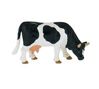 Bullyland 62442-Figura de Juego, Vaca Liesel Negra-Blanca, Aprox. 6,5 cm de Altura, Figura Pintada a Mano, sin PVC, para Que los niños jueguen con la imaginación, Multicolor, Medium (62442)