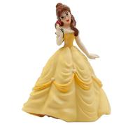 Bullyland 12401 - Figura de Bella de la película de Walt Disney La Bella y la Bestia, Aprox. 4'', Ideal como Topper de Tarta y Regalo para Que los niños jueguen con fantasía