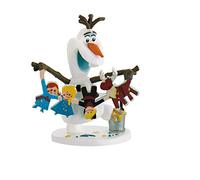 Bullyland 12943 - Figura de Olaf con Guirnalda de Olaf de Frozen Adventure de Disney