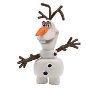 Bullyland 12963 - Figura de Juego, Walt Disney La Reina del Hielo - Olaf, Aprox. 4,5 cm de Altura, Figura Pintada a Mano, sin PVC, para Que los niños jueguen con la fantasía