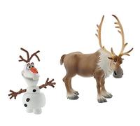 Bullyland 13061 - Spielfigurenset - Walt Disney La Reina de Hielo, Totalmente descarada - Minni Olaf y Sven Mini
