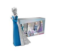 Bullyland 13415 - 100 años Disney Figuras de Juego con Princesa Elsa en 4 Variantes, Ideal como pequeño Regalo para niños a Partir de 3 años