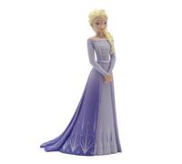 Bullyland 13510 - Set de figuras de juego, Walt Disney, Frozen 2, Elsa con vestido púrpura, aprox. 10 cm de altura, figura pintada a mano, libre de PVC, para que los niños jueguen de forma imaginativa