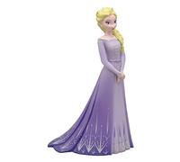 Bullyland 13510 - Set de figuras de juego, Walt Disney, Frozen 2, Elsa con vestido púrpura, aprox. 10 cm de altura, figura pintada a mano, libre de PVC, para que los niños jueguen de forma imaginativa