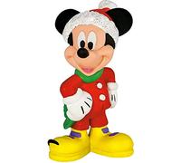 Bullyland-15441 Figura de Walt Disney Mickey Navidad, Aprox. 7 cm, Multicolor (15441)