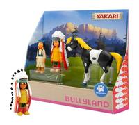 Bullyland 43309 - Yakari en caja de regalo parte Figura set, 3 piezas