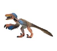 Bullyland 61312-Figura de Juego Mini Dinosaurio Velociraptor, Aprox. 4,5 cm de Altura, Figura Pintada a Mano, sin PVC, para Que los niños jueguen con imaginación, Color Colorido (Bullyworld 61312)
