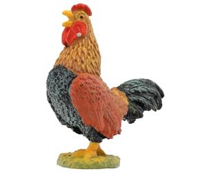Bullyland 62315-Figura de Juego, Gallo marrón, Aprox. 5,4 cm de Altura, Figura Pintada a Mano, sin PVC, para Que los niños jueguen de Forma imaginativa, Color Colorido (62315)