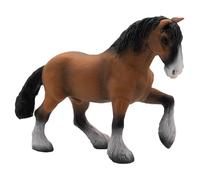 Bullyland 62666-Figura de Juego, Caballo castrado Shire, Figura Pintada a Mano, sin PVC, para Que los niños jueguen con la imaginación, Color Colorido (62666)