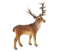 Bullyland Bullyland-64433 64433-Figura de Juego, Ciervo Rojo, Aprox. 11,5 cm de Altura, Figura Pintada a Mano, sin PVC, para Que los niños jueguen con la imaginación, Color Colorido, único (64433)