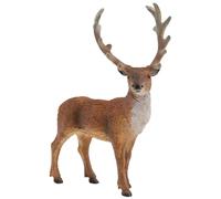Bullyland Bullyland-64433 64433-Figura de Juego, Ciervo Rojo, Aprox. 11,5 cm de Altura, Figura Pintada a Mano, sin PVC, para Que los niños jueguen con la imaginación, Color Colorido, único (64433)