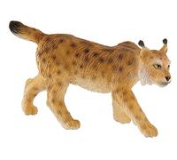 Bullyland 64449-Figura de Juego, Lince, Aprox. 5 cm de Altura, Figura Pintada a Mano, sin PVC, para Que los niños jueguen con imaginación, Color Colorido (Bullyworld 64449)