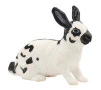 Bullyland 64611 - Figura de Juego, Conejo, Aprox. 4,3 cm de Altura, Figura Pintada a Mano, sin PVC, para Que los niños jueguen de Forma imaginativa