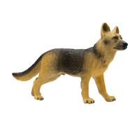 Bullyland 65448-Figura de Juego, Rex el Perro Pastor, Aprox. 9,5 cm de Altura, Figura Pintada a Mano, sin PVC, para Que los niños jueguen de Forma imaginativa, Color Colorido (Bullyworld 65448)