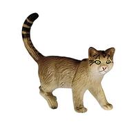 Bullyland 66373 - Figura de juego, gato salvaje, aprox. 6,5 cm de altura, figura pintada a mano, sin PVC, para que los niños jueguen con imaginación