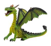 Bullyland 75593 - Figura de dragón en Color Verde | Decoración, regalo para niños a partir de 3 años y coleccionistas, fiel a los detalles, juego y figura coleccionable