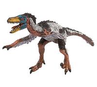 Bullyland 61466-Figura de Juego, Velociraptor, Aprox. 24 cm de Altura, Figura Pintada a Mano, sin PVC, para Que los niños jueguen con la fantasía, Color Colorido (Bullyworld 61466)