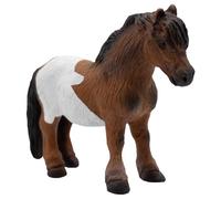Bullyland Bullyland-62566 Yegua Pony Shetland 62566-Figura de Juego, Poni, Figura Pintada a Mano, sin PVC, para Que los niños jueguen de Forma imaginativa, Color Colorido, único (Bullyworld 62566)