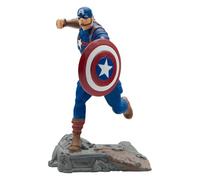 Bullyland - Capitán América de los Vengadores de Marvel, Figura de Juguete, decoración y pequeño Regalo para niños a Partir de 3 años y coleccionistas, Figura Coleccionable Detallada de