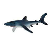 Bullyland 67411-Figura de Juego, tiburón Azul, Aprox. 19 cm de Altura, Figura Pintada a Mano, sin PVC, para Que los niños jueguen con imaginación, Color Colorido (Bullyworld 67411)