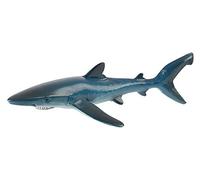 Bullyland 67411-Figura de Juego, tiburón Azul, Aprox. 19 cm de Altura, Figura Pintada a Mano, sin PVC, para Que los niños jueguen con imaginación, Color Colorido (Bullyworld 67411)