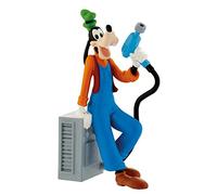Bullyland Mickey Mouse Figura Disney Junior Piloto de Carreras Goofy, Color (15462)