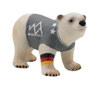 Bullyland - Oso Polar Bose, Figura de Juguete, decoración y pequeño Regalo para niños a Partir de 3 años y coleccionistas, detallado Juego de Animales de 8,5 cm y Figura Coleccionable