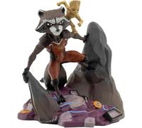 Bullyland Rocket Raccoon con Groot Figura 7,5 cm - Figura Marvel Guardianes de la Galaxia Oficial - Muñeco Rocket y Groot Regalo Niño Coleccionistas Avengers