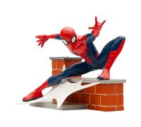 Bullyland - Spider-Man del Verso de Marvel Spider, Figura de Juguete, decoración y pequeño Regalo para niños a Partir de 3 años y coleccionistas, Figura Coleccionable Detallada de 7 cm