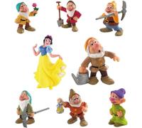 Bullyland Walt Disney Blancanieves y los 7 Enanos Set de 8 Figuras