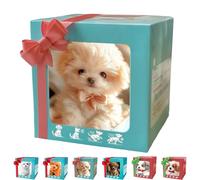 Bulnire Robot Dog, Realistic Robot Puppy, Realistic Puppy with Soft Fur, Walks, Barks, and Wags Tail, Suitable for Children Under 3 Years Old (2*C)