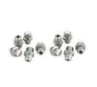 bulón de rueda Compatible con Land para Rover para Discovery 3 2004-2009 Tapa de tuerca de rueda de acero inoxidable RRD500290(10PCS)