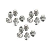 bulón de rueda Compatible con Land para Rover para Discovery 3 2004-2009 Tapa de tuerca de rueda de acero inoxidable RRD500290(15PCS)