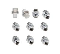 bulón de rueda Compatible con Land para Rover para Range para Rover 2001-2012 para Discovery 3 2004-2009 Tuercas de rueda de aleación de acero inoxidable RRD500510 RRD500290