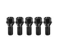 bulón de rueda Compatible con X1 X2 X3 X4 X5 X6 E70 E71 F20 F25 320i M8 Tuercas de pernos de rueda Rueda de acero negro 36136890324 36136781151