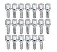 bulones llanta Compatible con 3 Series para E21 E30 E36 2005-2012 Pernos de rueda de automóvil Tuerca Stud 26 mm M12x1.5