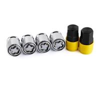 bulones llanta Compatible Con Chevrolet Para Malibu Para Impala Para Camaro Para Corvette M14X1.5 Tuercas De Bloqueo De Rueda De Acero 4 Uds Tuercas + 2 Llaves