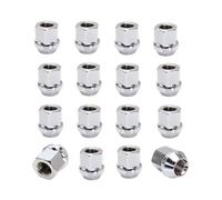 bulones llanta Compatible con Ford para Probe 1988 1989 1990 1991 1992 1993 Tuerca hexagonal Aleación Rueda abierta(16pcs)